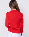 Aria Top (Red Pink) - Top - Yakira Bella