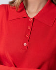 Aria Top (Red Pink) - Top - Yakira Bella