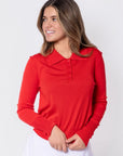 Aria Top (Red Pink) - Top - Yakira Bella
