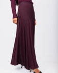 Astra Skirt (Burgundy) - Skirt - Yakira Bella