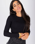 Atara Top (Black) - Top - Yakira Bella