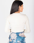Atara Top (Off White) - Top - Yakira Bella