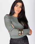 Atara Top (Sage) - Top - Yakira Bella