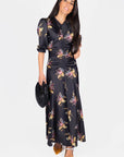 Audrey Dress (Black Pattern) - Dress - Yakira Bella