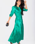Audrey Dress (Green) - Dress - Yakira Bella