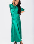 Audrey Dress (Green) - Dress - Yakira Bella