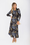 Audrey Dress Long Sleeve (Black/Blue) - Dress - Yakira Bella