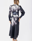 Audrey dress Long Sleeve (Black/White) - Dress - Yakira Bella
