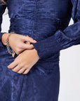 Audrey Dress Long Sleeve (Navy) - Dress - Yakira Bella