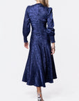 Audrey Dress Long Sleeve (Navy) - Dress - Yakira Bella