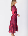 Audrey Dress Long Sleeve (Rose Pink) - Dress - Yakira Bella