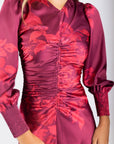 Audrey Dress Long Sleeve (Rose Pink) - Dress - Yakira Bella
