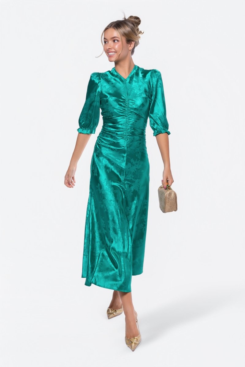 Audrey Dress Short Sleeve (Kelly Green) XS Audrey Dress Short Sleeve (Kelly Green) XS