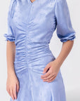 Audrey Dress Short Sleeve (Sky Blue) - Dress - Yakira Bella