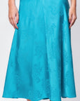 Audrey Dress Short Sleeve (Teal Green Solid) - Dress - Yakira Bella