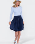 Avery Skirt 23" (Navy) - Skirt - Yakira Bella