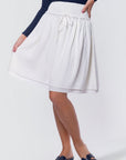 Avery Skirt 23" (Off White) - Skirt - Yakira Bella