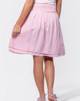 Avery Skirt 23" (Pink) - Skirt - Yakira Bella
