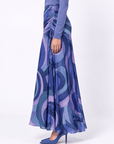 Aviana Skirt (Blue Purple) - Skirt - Yakira Bella