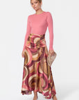 Aviana Skirt (Brown Pattern) - Skirt - Yakira Bella