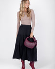 Ayla Skirt 33" (Black) - Skirt - Yakira Bella