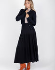 Ayla Skirt 36" (Black) - Skirt - Yakira Bella