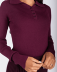 Bailey Top (Burgundy) - Top - Yakira Bella