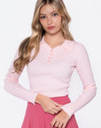 Bailey Top (Light Pink) - Top - Yakira Bella