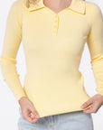 Bailey Top (Light Yellow) - Top - Yakira Bella