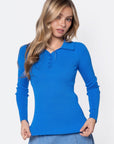 Bailey Top (Sky Blue) - Top - Yakira Bella