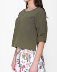 BECCA TOP (OLIVE) - Top - Yakira Bella