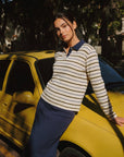 Bennie Top (Ivory Navy) - Top - Yakira Bella