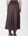 Bria Skirt (Dark Brown) - Skirt - Yakira Bella