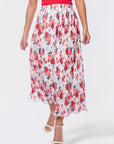 Bria Skirt (White/Red) - Skirt - Yakira Bella