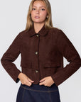 Britt Jacket (Brown) - Top - Yakira Bella