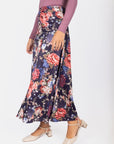 Calista Skirt 36" (Purple Ground) - Skirt - Yakira Bella