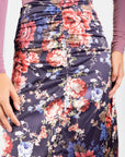Calista Skirt 36" (Purple Ground) - Skirt - Yakira Bella
