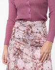 Calista Skirt (Pink Pattern) - Skirt - Yakira Bella