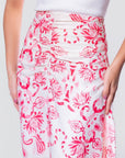 Calista Skirt (White/Pink) - Skirt - Yakira Bella