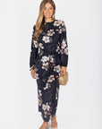 Camellia Dress (Black Pattern) - Dress - Yakira Bella