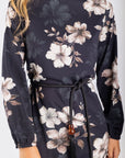 Camellia Dress (Black Pattern) - Dress - Yakira Bella