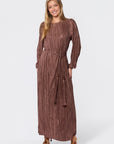 Camellia Dress (Brown) - Dress - Yakira Bella