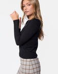 Camero Top (Black) - Top - Yakira Bella
