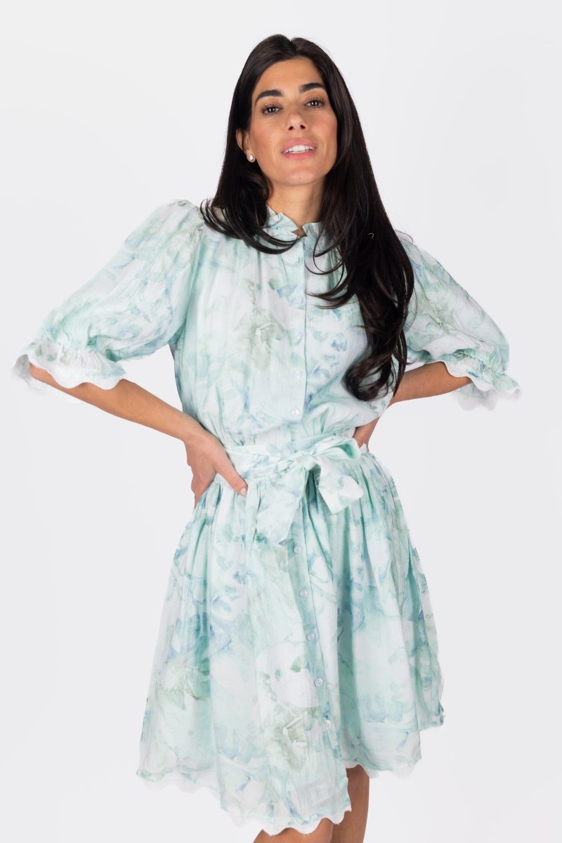 Carla Floral Ruffle Dress Carla Floral Ruffle Dress