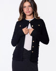 Carmela Cardigan (Black) - Top - Yakira Bella