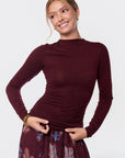 Cassie Top (Deep Brown) - Top - Yakira Bella