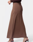 Christa Skirt (Brown) - Skirt - Yakira Bella