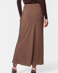 Christa Skirt (Brown) - Skirt - Yakira Bella