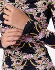 Christine Dress (Black Pattern) - Dress - Yakira Bella