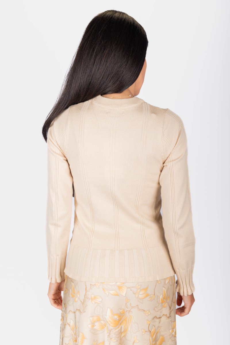 Claire Top (Beige) - Top - Yakira Bella